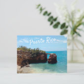 Puerto Rico, Cabo Rojo, Puente de Piedra Postkarte (Stehend Vorderseite)