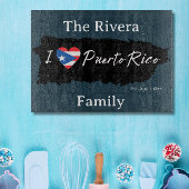 Puerto Rico Charcuterie und Cutting Board Schneidebrett