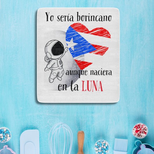 Puerto Rico Charcuterie und Cutting Board Schneidebrett