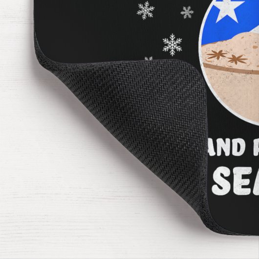 Puerto Rico Christmas Coquito And Pasteles Season Mousepad (Ecke)