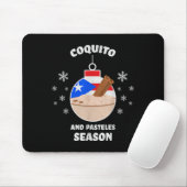Puerto Rico Christmas Coquito And Pasteles Season  Mousepad (Mit Mouse)