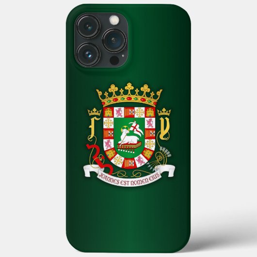 Puerto Rico COA Case-Mate iPhone Hülle (Rückseite)