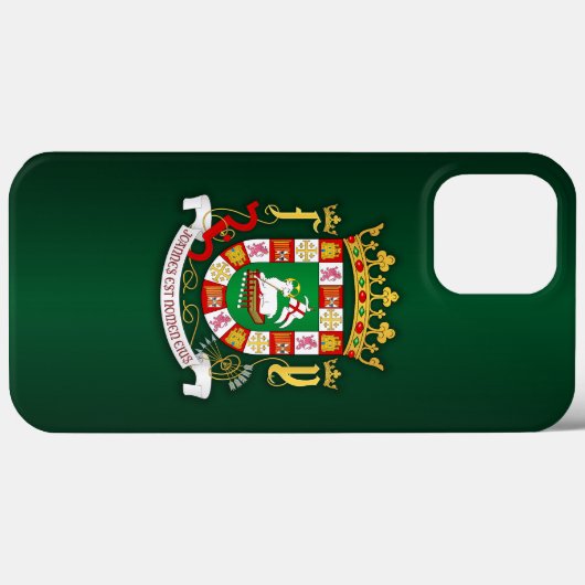 Puerto Rico COA Case-Mate iPhone Hülle (Rückseite (Horizontal))