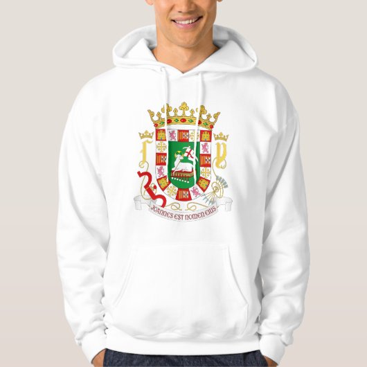 Puerto Rico COA Hoodie (Vorderseite)