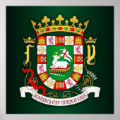 Puerto Rico COA Poster (Vorne)