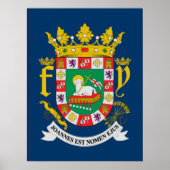 Puerto Rico COA Poster (Vorne)