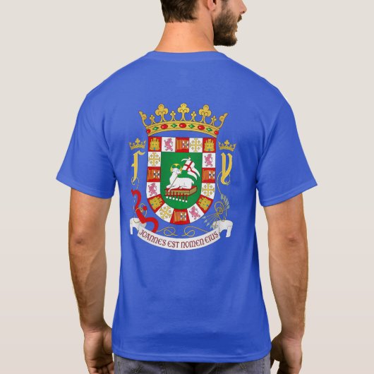 Puerto Rico COA T - Shirt (Rückseite)