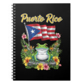 Puerto Rico Coquí Frog Boricua Pride Notizblock (Vorderseite)