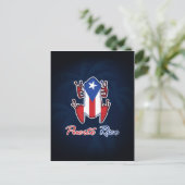 Puerto Rico Coqui Frog Postcard Postkarte (Stehend Vorderseite)