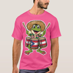 Puerto Rico Coqui Frosch Taino Boricua T-Shirt