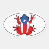 Puerto Rico - Coqui Sticker (Vorderseite)