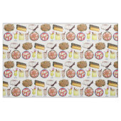 Puerto Rico Coquito Pasteles Arroz con Dulce Stoff (Fat Quarter (45,7 x 55,9 cm))