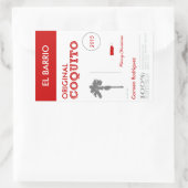 Puerto Rico Coquito Rechteckiger Aufkleber (Tasche)