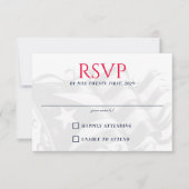 Puerto Rico Couple RSVP Karte (Vorderseite)