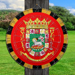 Puerto Rico Dartboard & Flag Dartboard / Spielbret Dartscheibe<br><div class="desc">Dartboard: Puerto Rico & Wappen,  Puerto-Rico-Fahnen,  Familienspass-Spiele - Liebe mein Land,  Sommerspiele,  Urlaub,  Vatertag,  Geburtstag,  Uni Schüler / Sportfans</div>