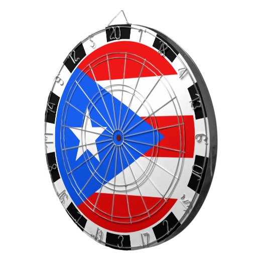 Puerto Rico Dartboard, Spiel, Puerto Rico Flag Dartscheibe (Vorderseite rechts)