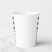 Puerto Rico Domino Pappbecher (Links)