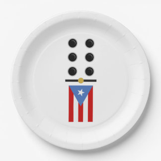 Puerto Rico Domino Pappteller