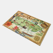 Puerto Rico Doormat Fußmatte (Schrägansicht)