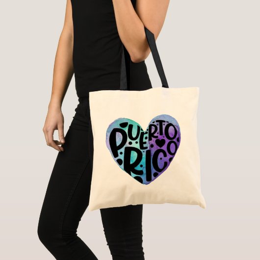 Puerto Rico Einkaufstasche (Vorderseite (Produkt))