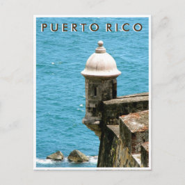 Puerto Rico: El Morro Ocean View Postkarte