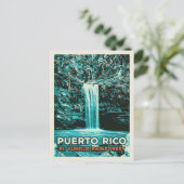 Puerto Rico, El Yunque Nationalpark Postkarte (Stehend Vorderseite)