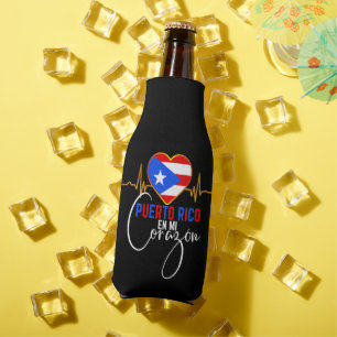 Puerto Rico en mi Corazon Puerto Rican Pride Flaschenkühler