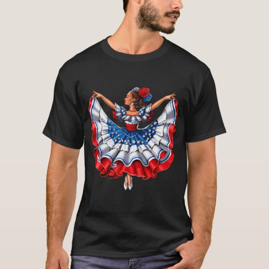 Puerto Rico Erbe T-Shirt (Vorderseite)