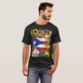 Puerto Rico Erbe T-Shirt (Vorne ganz)