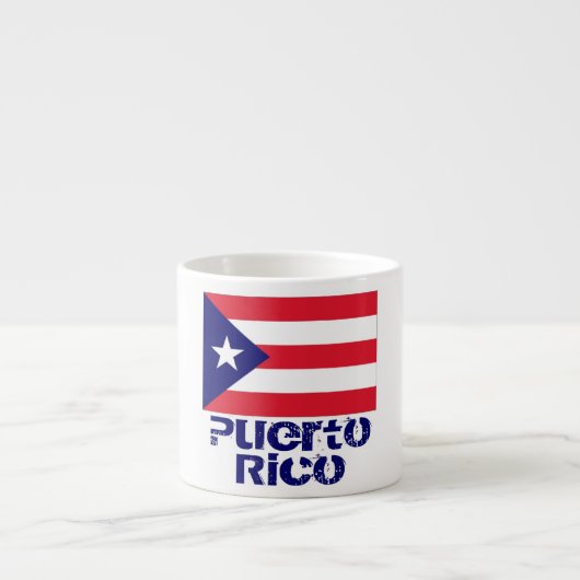 Puerto Rico Espressotasse (Vorderseite)