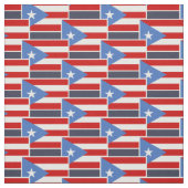 Puerto-Rico-Fahne Stoff (Muster)