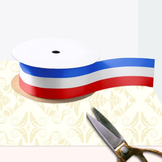 Puerto Rico Fahnenfarbband, Puerto Rico Satinband