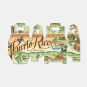 Puerto Rico Favor Box Geschenkschachtel (Ungefaltet)