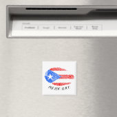 Puerto Rico Fingerprint Magnet (In Situ (Geschirrspüler))