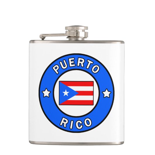 Puerto Rico Flachmann (Vorderseite)