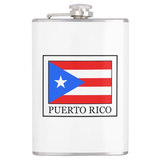 Puerto Rico Flachmann (Vorderseite)