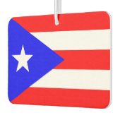 Puerto Rico Flag Air Freshener Autolufterfrischer (Links)