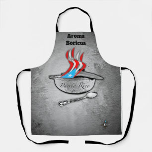 Puerto Rico Flag Aroma Alles über Print Medium Sc Schürze