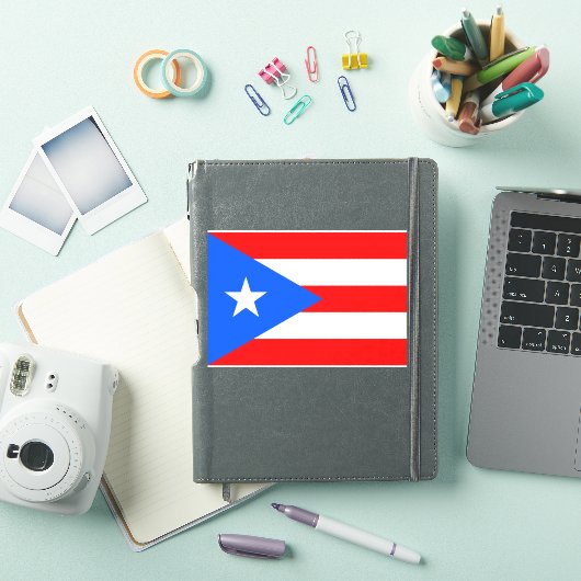 Puerto Rico Flag Aufkleber (iPad Hülle)