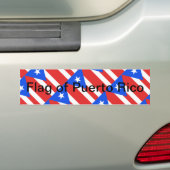 Puerto Rico Flag Autoaufkleber (Auf Auto)