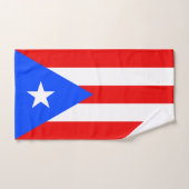 Puerto Rico Flag Badhandtuch Set (Handtuch)