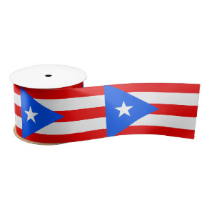 Puerto Rico Flag Band, Puerto Rico /sport Satinband