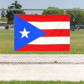 Puerto Rico Flag Banner (Insitu)