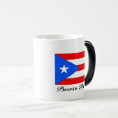 Puerto Rico Flag benutzerdefinierte Farbe ändert m Verwandlungstasse (VorderseiteRechts)