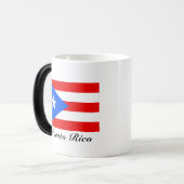 Puerto Rico Flag benutzerdefinierte Farbe ändert m Verwandlungstasse (Vorderseite Links)