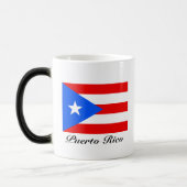 Puerto Rico Flag benutzerdefinierte Farbe ändert m Verwandlungstasse (Links)