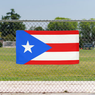 Puerto Rico Flag benutzerdefiniertes Banner-Zeiche Banner