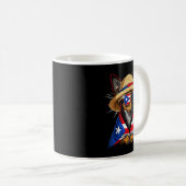 Puerto Rico Flag Boricua Puerto Rican Flag  Kaffeetasse (VorderseiteRechts)