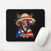 Puerto Rico Flag Boricua Puerto Rican Flag Mousepad (Mit Mouse)