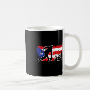 Puerto Rico Flag Bowling League Team Coach Patriot Kaffeetasse